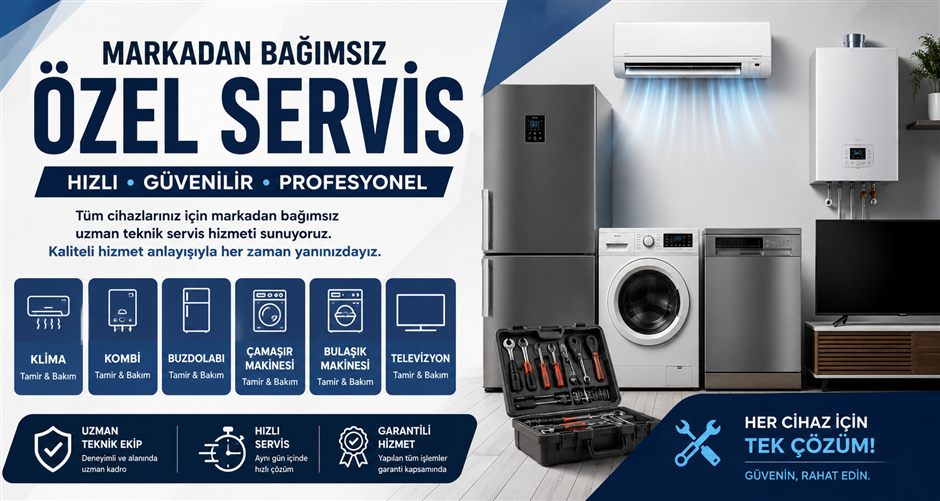 Bayraklı Amana Servisi — markadan bağımsız özel servis